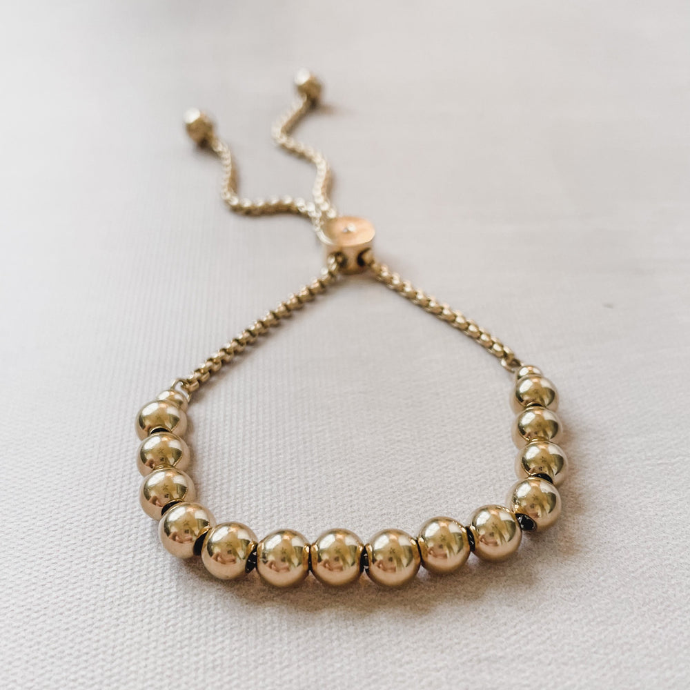 The Stacker 6mm Gold Bracelet