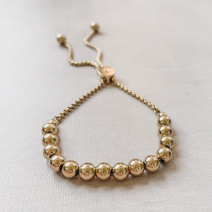 The Stacker 6mm Gold Bracelet