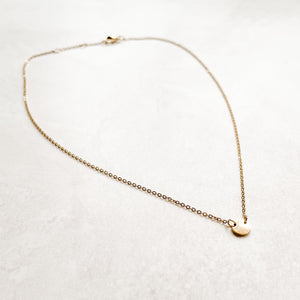 Everly Tiny Disc Layering Necklace