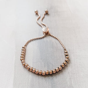 The Stacker 4mm Rose Gold Bracelet