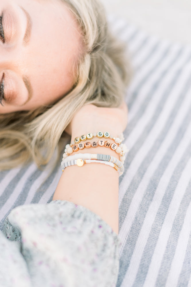 BALANCE - White Magnesite Custom Bracelet