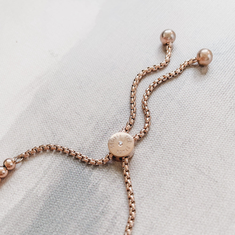 The Stacker 4mm Rose Gold Bracelet