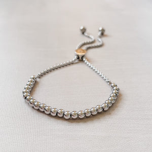 The Stacker 4mm Silver Bracelet