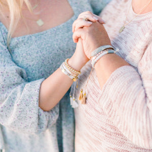 GRATEFUL Adjustable Beaded Bracelet