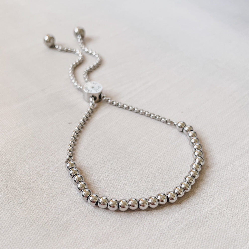 The Stacker 4mm Silver Bracelet