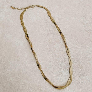 Trendsetter Twisted Chain Layering Necklace