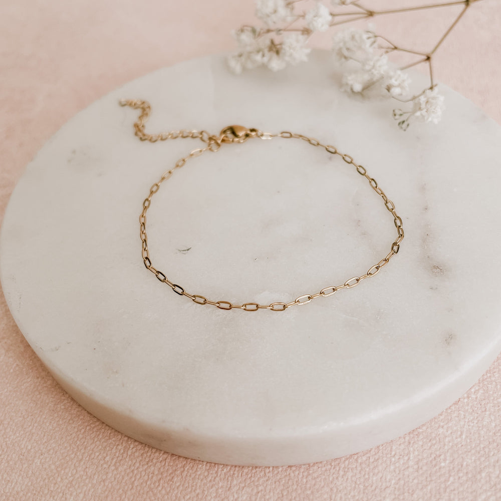 Mini Links Delicate Gold Bracelet