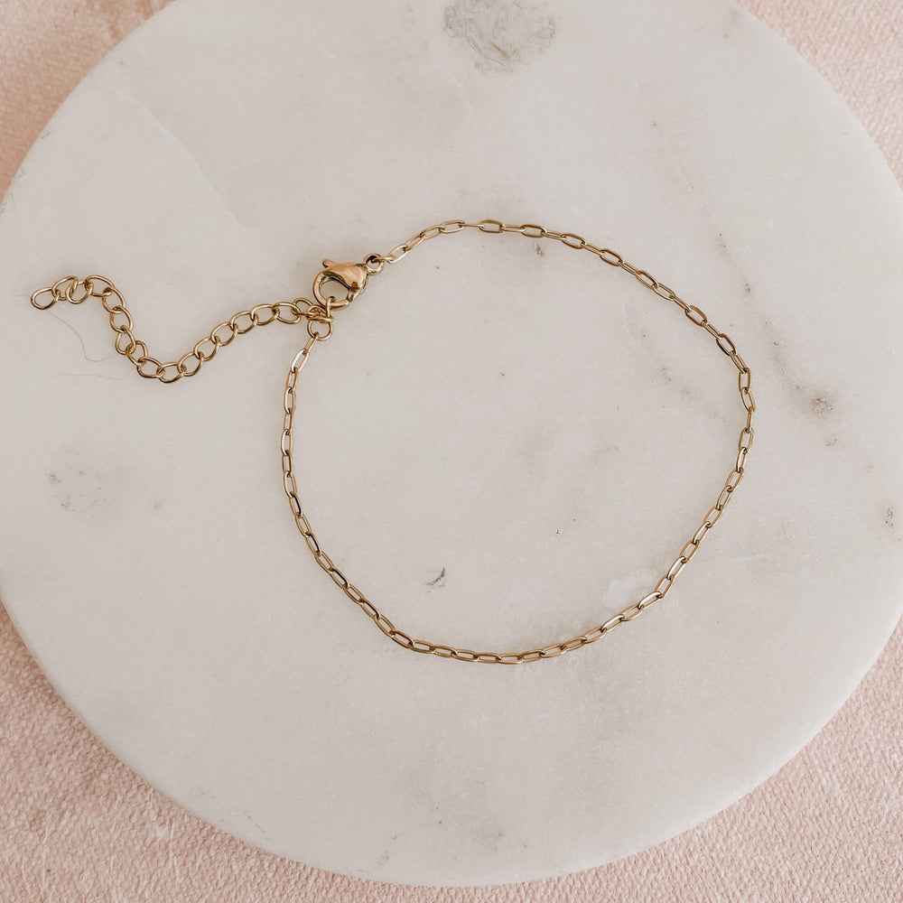 Mini Links Delicate Gold Bracelet