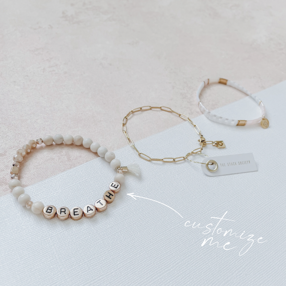 Love Story Customizable Bracelet Stack Set