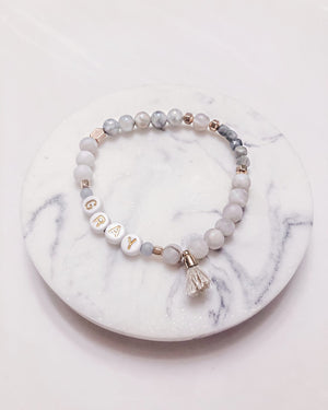 INSPIRATION - Moonstone & Labradorite Custom Bracelet