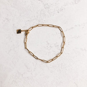 The Everyday Gold Link Bracelet