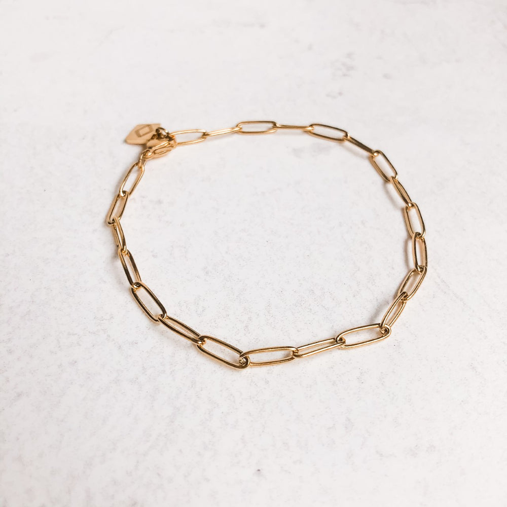 The Everyday Gold Link Bracelet